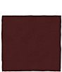 Murano Solid Silk Pocket Square - Image 4