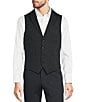 Murano Solid Suit Separates Knit Vest, Color:Dark Navy - Image 1