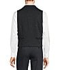 Murano Solid Suit Separates Knit Vest, Color:Dark Navy - Image 2