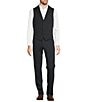 Murano Solid Suit Separates Knit Vest, Color:Dark Navy - Image 3
