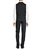 Murano Solid Suit Separates Knit Vest, Color:Dark Navy - Image 4
