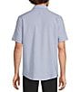 Murano Solid Texture Short Sleeve Woven Shirt - Image 6