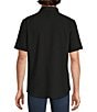 Murano Solid Texture Short Sleeve Woven Shirt - Image 2
