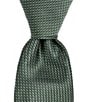 Murano Solid/Non-Solid 3#double; Narrow Woven Silk Blend Tie - Image 3