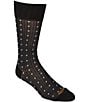 Murano Square/Dot Crew Dress Socks - Image 1