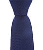 Murano Textured Solid Poly Silk Traditional Tie - Image 3