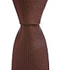 Murano Textured Solid Poly Silk Traditional Tie - Image 2