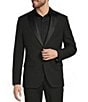 Murano The Event Capsule Slim Fit Pinstripe Suit Separates Jacket - Image 1