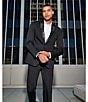 Murano The Holiday Edit Collection Alex Slim Fit Suit Separates Tux Pants, Color:Black - Image 5