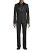 Murano The Holiday Edit Collection Slim Fit Leopard Print Suit Separates Jacket, Color:Black - Image 4