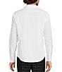Murano The Holiday Edit Collection Slim Fit Spread Collar Tux Pieced Long Sleeve Woven Shirt, Color:Soft White - Image 2