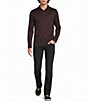 Murano The Legend Collection Slim Fit Snap Placket Short Sleeve Polo Shirt - Image 3
