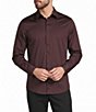 Murano The Legend Collection Slim Fit Solid Long Sleeve Woven Shirt - Image 1