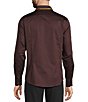 Murano The Legend Collection Slim Fit Solid Long Sleeve Woven Shirt - Image 2