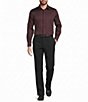 Murano The Legend Collection Slim Fit Solid Long Sleeve Woven Shirt - Image 3