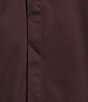 Murano The Legend Collection Slim Fit Solid Long Sleeve Woven Shirt - Image 4