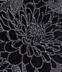 Murano Thomas Flower Burst 3 1/8#double; Silk Tie, Color:Grey - Image 2