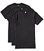 Murano V-Neck T-Shirt 3-Pack, Color:Black - Image 1