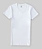 Color:White - Image 4 - V-Neck Slim Fit T-Shirts 3-Pack