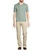 Color:Balsam Green - Image 3 - Verdant Vibes Collection Textured Short Sleeve Sweater