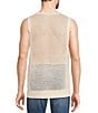 Murano Wanderin West Collection Open Knit Sleeveless Sweater Tank, Color:Ecru - Image 2