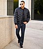 Color:Indigo - Image 5 - Wardrobe Essentials Alex Slim Fit 5-Pocket Stretch Dark Indigo Denim Jeans