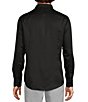 Murano Wardrobe Essentials Athletic Fit Solid Sateen Long Sleeve Woven Shirt - Image 2