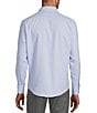Color:Light Blue - Image 2 - Big & Tall Wardrobe Essentials Dobby Stretch Long Sleeve Woven Shirt