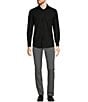 Murano Big & Tall Wardrobe Essentials Dobby Stretch Long Sleeve Woven Shirt - Image 5