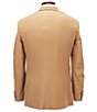 Color:Khaki - Image 2 - Wardrobe Essentials Classic-Fit Suit Separates Twill Blazer