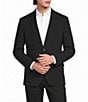 Murano Wardrobe Essentials Coordinating Slim Fit Solid Textured Suit Separates Knit Blazer - Image 1