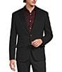 Murano Wardrobe Essentials Coordinating Slim Fit Solid Textured Suit Separates Knit Blazer - Image 5