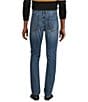 Color:Indigo - Image 2 - Wardrobe Essentials Evan Extra Slim Fit 5-Pocket Stretch Denim Jeans