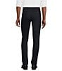Color:Black - Image 2 - Wardrobe Essentials Evan Extra Slim Fit Flat Front Tapered Leg Chino Dress Pants