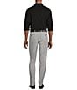 Color:Light Grey - Image 4 - Wardrobe Essentials Evan Extra Slim-Fit TekFit Waistband Suit Separates Flat-Front Dress Pants