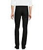 Color:Black - Image 2 - Wardrobe Essentials Evan Extra Slim Fit TekFit Waistband Suit Separates Flat Front Dress Pants