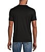Color:Black - Image 2 - Wardrobe Essentials Liquid Luxury Slim Fit Short Sleeve T-Shirt