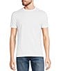 Color:White - Image 1 - Wardrobe Essentials Liquid Luxury Slim Fit Short Sleeve T-Shirt