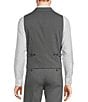 Color:Grey - Image 2 - Wardrobe Essentials Shawl Suit Separates Vest