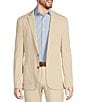 Color:Stone - Image 1 - Wardrobe Essentials Slim-Fit Suit Separates Knit Blazer