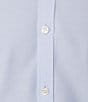 Color:Light Blue - Image 4 - Wardrobe Essentials Solid Dobby Stretch Long Sleeve Woven Shirt