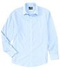 Color:Light Blue - Image 1 - Wardrobe Essentials Classic-Fit Solid Long-Sleeve Woven Shirt