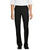 Color:Black - Image 1 - Wardrobe Essentials Zac Classic-Fit Suit Separates Flat-Front Dress Pants