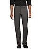 Color:Charcoal - Image 1 - Wardrobe Essentials Zac Classic-Fit Suit Separates Flat-Front Dress Pants