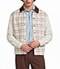 Murano Weekend Edit Slim Fit Plaid Shirt Jacket - Image 1