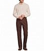 Murano Weekend Edit Slim Fit Solid Long Sleeve Woven Shirt - Image 3