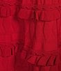 Muse by Marchesa Calla Mini Ruffle Long Sleeve Dress - Image 3
