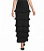 Muse by Marchesa Coordinating Pointelle Ruffle Maxi Skirt - Image 1