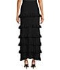 Muse by Marchesa Coordinating Pointelle Ruffle Maxi Skirt - Image 2