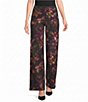 Muse by Marchesa Floral Wide Leg Aster Pants - Image 1